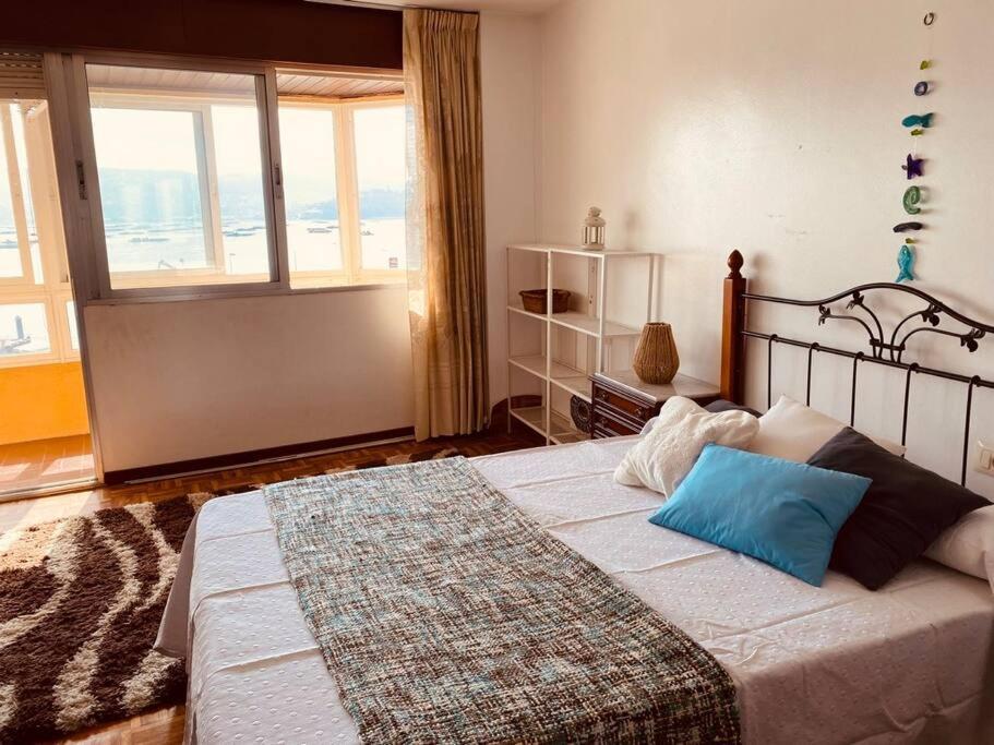 Disfruta Del Mar Y La Brisa Marina - Xanela Ao Mar Appartement Moaña Buitenkant foto