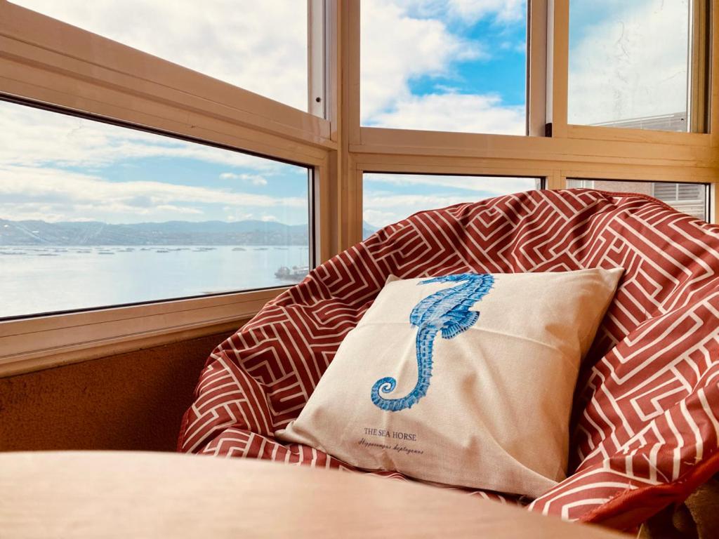 Disfruta Del Mar Y La Brisa Marina - Xanela Ao Mar Appartement Moaña Buitenkant foto