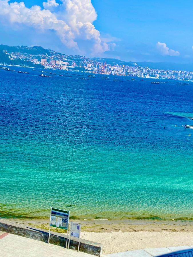 Disfruta Del Mar Y La Brisa Marina - Xanela Ao Mar Appartement Moaña Buitenkant foto